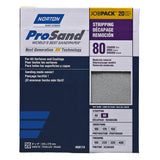 Norton ProSand 9 x 11 Sanding Sheets 80G 20 pack