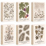 MotiMind 6 Pieces Christian Journals Gifts for Women, Vintage Botanical
