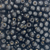 500 Black Large Hole Wood Beads for Crafts and Macrame 12mm x 11mm Barrel Hair Beads with 4mm Large Hole in Black