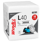 Wypall Power Clean L40 Extra Absorbent Towels (05701), Limited Use Towels, White, 18 Packs per Case, 56 Sheets per Pack, 1,008 S
