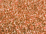 Seed Beads Size:11/0 50 gr / 1.76 oz (Orange Silver Lined)