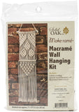 Solid Oak Small Format Macrame KitThree Leaves
