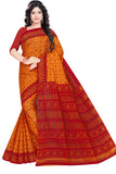 Tamaira Fashion Womens Plain Weave Pure Cotton Saree Without Blouse Piece