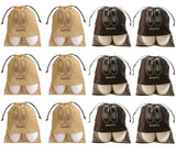 Beddify Pack Of 12 Shoe Bags For Travel & Storage Travel Organizer For Women & Men Travel Accessories Shoe Organizer Shoe Pouche