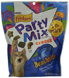 Friskies Party Mix Cat Treats, Beachside Crunch, 16-Ounce Pouch, Pack Of 1