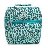 J World Corey Kids Lunch Bag. Insulated LunchBox for Girls, Women, Mint Leopard