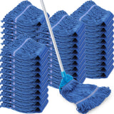 Nuogo 40 Pcs Commercial Mop Head Replacement Heavy Duty Mop Head Refill Wet Industrial Looped End String Cotton Mop Heads Bulk f