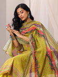 Libas Women'S Cotton Kurta Sets (99121O_Green_Xxl)