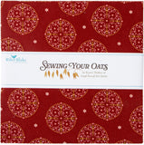 Karen Walker Sewing Your Oats 10 Stacker 42 10-inch Squares Layer Cake Riley Blake 10-15700-42