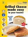 2 x Toastabags - Grilled Cheese Made Easy in Your Toaster. Up to 100 Times