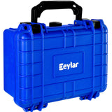 Eylar Protective Hard Case Water & Shock Proof w/Foam TSA Approved 8.12 inch 6.56 inch 3.56 inch (Blue)