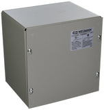 Wiegmann SC080806NK SCSeries NEMA 1 Screw Cover Wallmount Pull Box, No Knockouts, Painted Steel, 8 x 8 x 6,Grey