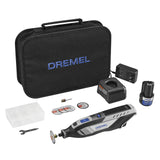 Dremel 8250-5 12V Lithium-Ion Variable Speed Cordless Rotary Tool with Brushless Motor - 5 Rotary Tool Accessories, 3Ah Battery,