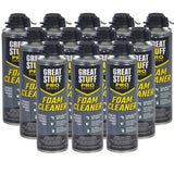 Great Stuff PRO Foam Cleaner 12oz - For Use With PRO Series Spray Foam Applicators - Pack of 12