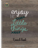 Enjoy The Little Things Record Book