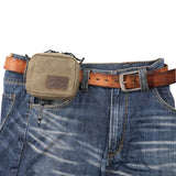 diodrio Belt Pouch for Men YKK Zippers, Small EDC Belt Pouch Bag, Size S