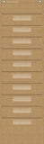 FILE STORAGE POCKET CHART BURLAP
