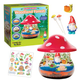 Creativity for Kids Plant and Grow Woodland Forest: Terrarium Kit Activities for Kids, Educational Science and Crafts for Kids,