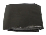 Hanjet Outdoor Tarp Heavy Duty 9 Mil Multi-Purpose Waterproof Reinforced Rip-Stop Tarps with Grommets - 20 x 30 Feet, Brown Sliv