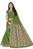 TAMAIRA FASHION Womens Plain Cotton Saree (AB16_Green)