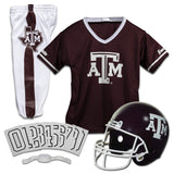 Texas A&M Aggies Youth NCAA Deluxe Helmet and Uniform Set (Medium)