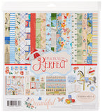 Carta Bella Paper Company Practically Perfect Collection Kit,Blue, Pink, Red,12x12Inch