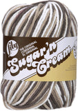 Lily Sugarn Cream Super Size Ombres Yarn, 3 oz, Chocolate Ombre, 1 Ball