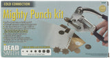 The Beadsmith Mighty Punch Hole Punch Set, Includes 7 Punches and 7 Dies in Assorted Sizes, Plus a Heavy Duty Storage Case, Pun