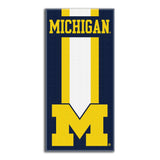 The Northwest Company NCAA Michigan Wolverines Beach Towel, 30 x 60, Zone Read