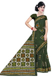 Tamaira Fashion Womens Plain Weave Pure Cotton Saree Without Blouse Piece (Ab12_Green)