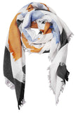 Zaina Unisex Cotton Viscose Multicolor Scarf For Men & Women Fit For All Ages