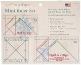 Quilt In A Day Mini Ruler Set, 1Pack, Clear