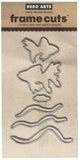 Hero Arts DI176 Color Layering Goldfish Frame Cuts