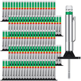 100 Pieces Tyre Tread Depth Gauge Color Coded Tire Depth Gauge Tool Tire Tread Accurate Measurement Tools, Green