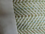 Plutus Brands Plutus Pars Burg Handmade Throw Pillow, 22 X 22, Light Green/Ivory
