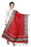Gosriki Women'S Cotton Dupatta (Anni D2 Red_Red_Free Size),Red,,B07RBY3LMC