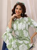 Libas Women'S Cotton Straight Kurtas (29418O_Green_Xxl)