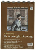 Strathmore 400 Series Heavyweight Drawing Pad, Medium Surface, 9x12 Wire Bound, 24 Sheets