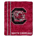 The Northwest Company NCAA South Carolina Fighting Gamecocks Sherpa Throw Blanket, 50 x 60, Jersey