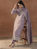 Libas Women'S Silk Blend Kurta Set (49517_Mauve_Xxl)