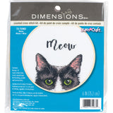 Dimensions X Stitch Kit Meow, Multi