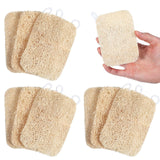 Tyqour 10 PCS Loofah Dish Sponge Natural Loofah Sponge for Kitchen