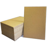 50 Packs 9x12 Inch Cardboard Sheets, Premium Corrugated Pads Kraft Cardboard Divider Inserts Bulk Flat for Shipping, Mailing, DI