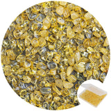 456 PCs Natural Chip Stone Beads, 5-8mm Irregular Multicolor Gemstones Loose Crystal Healing Citrine Rocks with Hole for Jewelry