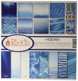 Reminisce EAV795 H2O Collection Kit Blue, 12x12 inches