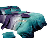 Swanson Beddings Twilight-P Sheet Set : Fitted Sheet Flat Sheet and Two Matching Pillowcases (Queen)-New