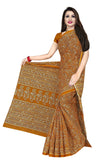 Tamaira Fashion Plain Weave Womens Pure Cotton Saree Without Blouse Piece (2336-Mustard)