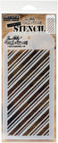 Stampers Anonymous THS095 Tim Holtz Layered Stencil 4.125X8.5Peppermint