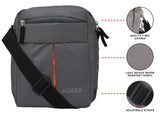 Adisa Unisex'S Messenger Bags (Grey),Grey,,B084NTTZ1K