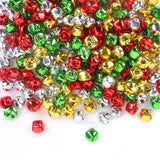Augshy 120 Pieces Jingle Bells 3/5 Inch Craft Bell Bulk for Christmas Home and Pet Decorations Xmas Decor Party Favors Supplies